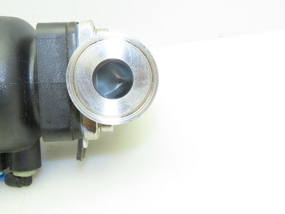 Burkert 8631 AS-1 A/B-SLV Stainless Control Valve 1.5" Tri-Clamp 1" Pipe DN25