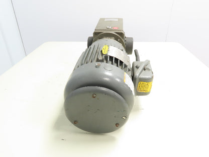 Stober K302WG0250MR160/140BLL Gear Reducer 3.5 hp 69.3 rpm W/1 hp Motor 25.3 : 1