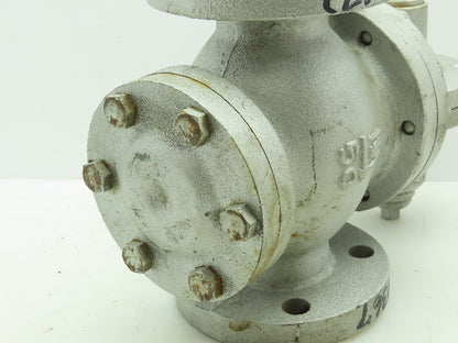 Fushiman Type 26 Steel Pressure Reducing Sz 50 Valve 220°C Steam  2" Flanged