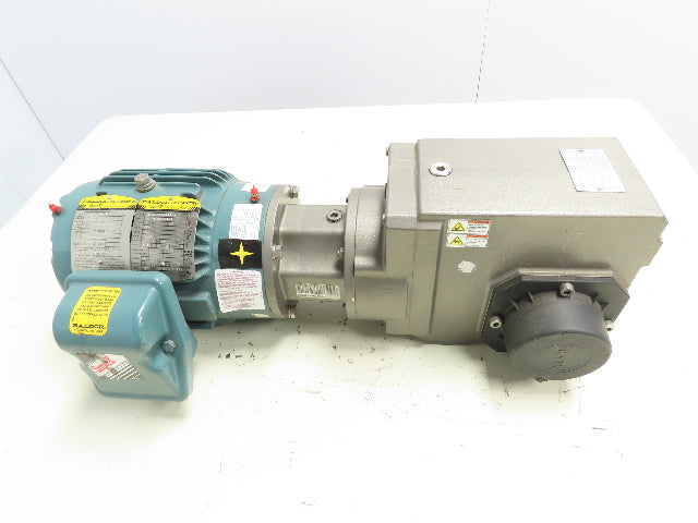 Stober K303WG0780MR160/140BLL Gear Reducer 1.2 hp 22.3 rpm W/ 1 hp Motor 78.4 :1