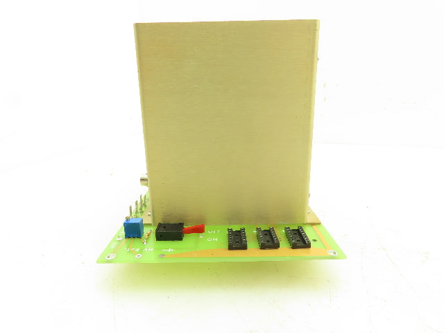 Eberline 11168-D01E Slot Cage Chassis 7-Card Adjustable Voltage On/Off Switch