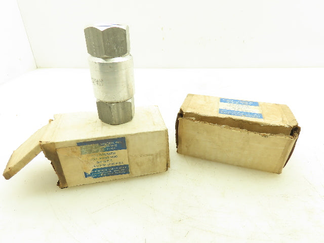 Thomas Wilson 1052-1030 Pneumatic Flo-Breaker Check Valve 3/4"NPT 90PSI LOT OF 2
