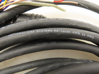 Coen 2649-024-030 Amphenol Circular MIL Spec Connector w/18' 20AWG 300V Cord