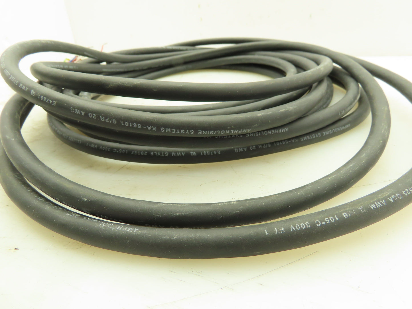 Coen 2649-024-030 Amphenol Circular MIL Spec Connector w/18' 20AWG 300V Cord