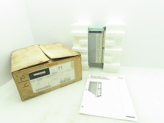AEG Modicon AS-B807-132 Input Module PLC  I/O 32Pt 120VAC 800 Series