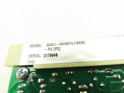 Moore DCA/1-5V/DH1L1/24DC-FU (PC) DCA DC Current Alarm MVA RBA TCA 1232B