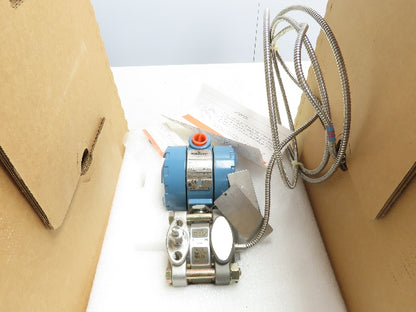 Rosemount 1151 Pressure Transmitter 4-20MA 45VDC 2000PSI w/Sensor 1151DP5E22S1B2