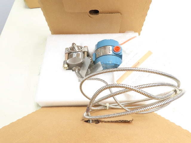 Rosemount 1151 Pressure Transmitter 4-20MA 45VDC 2000PSI w/Sensor 1151DP5E22S1B2