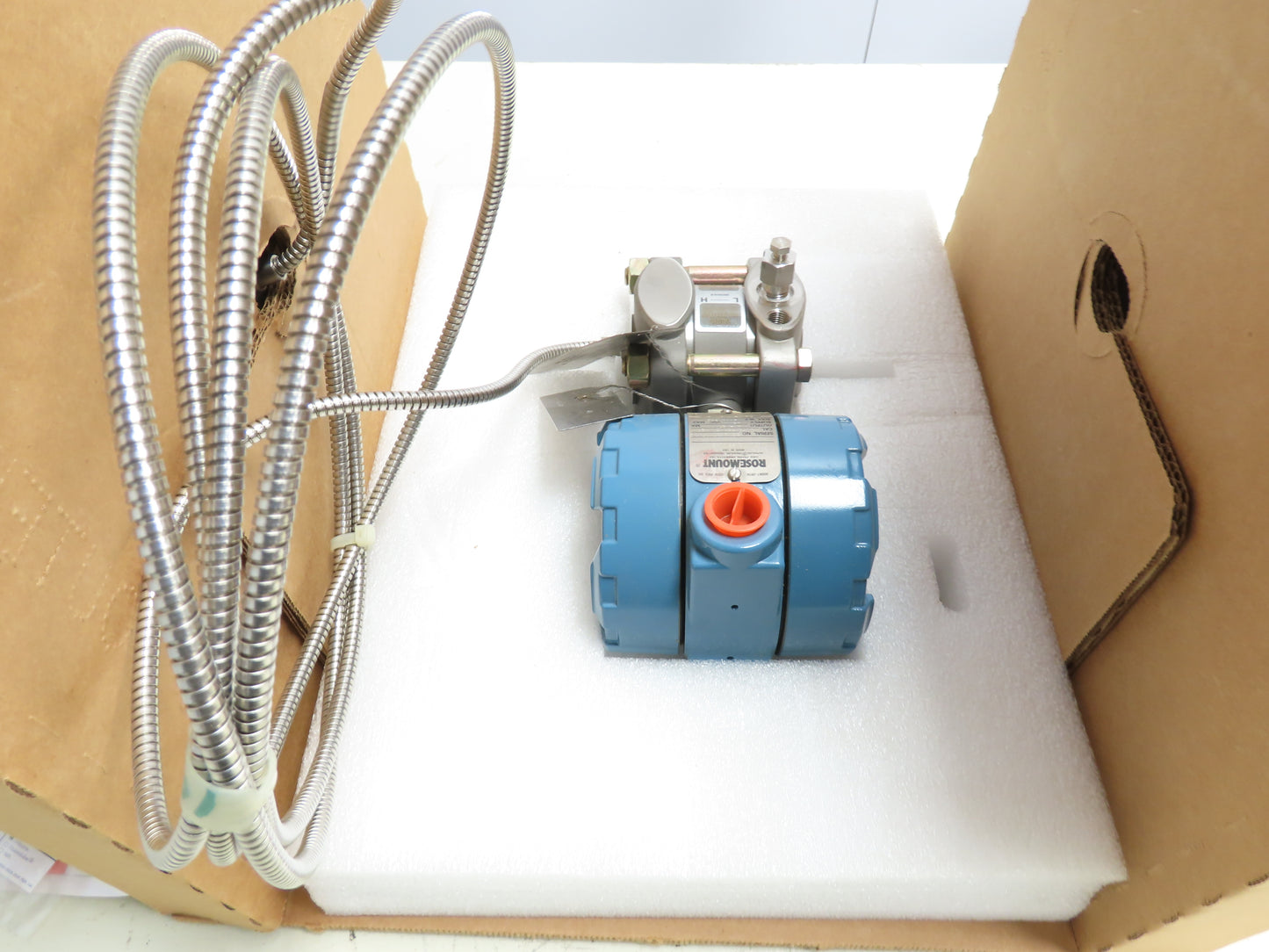 Rosemount 1151 Pressure Transmitter 4-20MA 45VDC 2000PSI w/Sensor 1151DP5E22S1B2