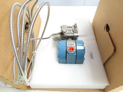 Rosemount 1151 Pressure Transmitter 4-20MA 45VDC 2000PSI w/Sensor 1151DP5E22S1B2