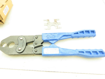 Nibco NP32MH Dura-Pex Combo Crimping Tool 1/2" & 3/4" PEX Tube Pipe Crimp 15"