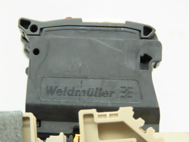 Weidmuller MTBFD-DI820 Terminal Block 17-WMF 2.5 BLZ/9-FUCR 5X20 DIN Rail Mount