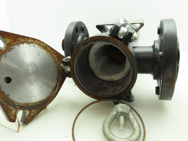 Rosedale 4-12-2F-2-300-CTEVNPBC Basket Strainer Bag Filter Vessel 12"X 4" 300psi
