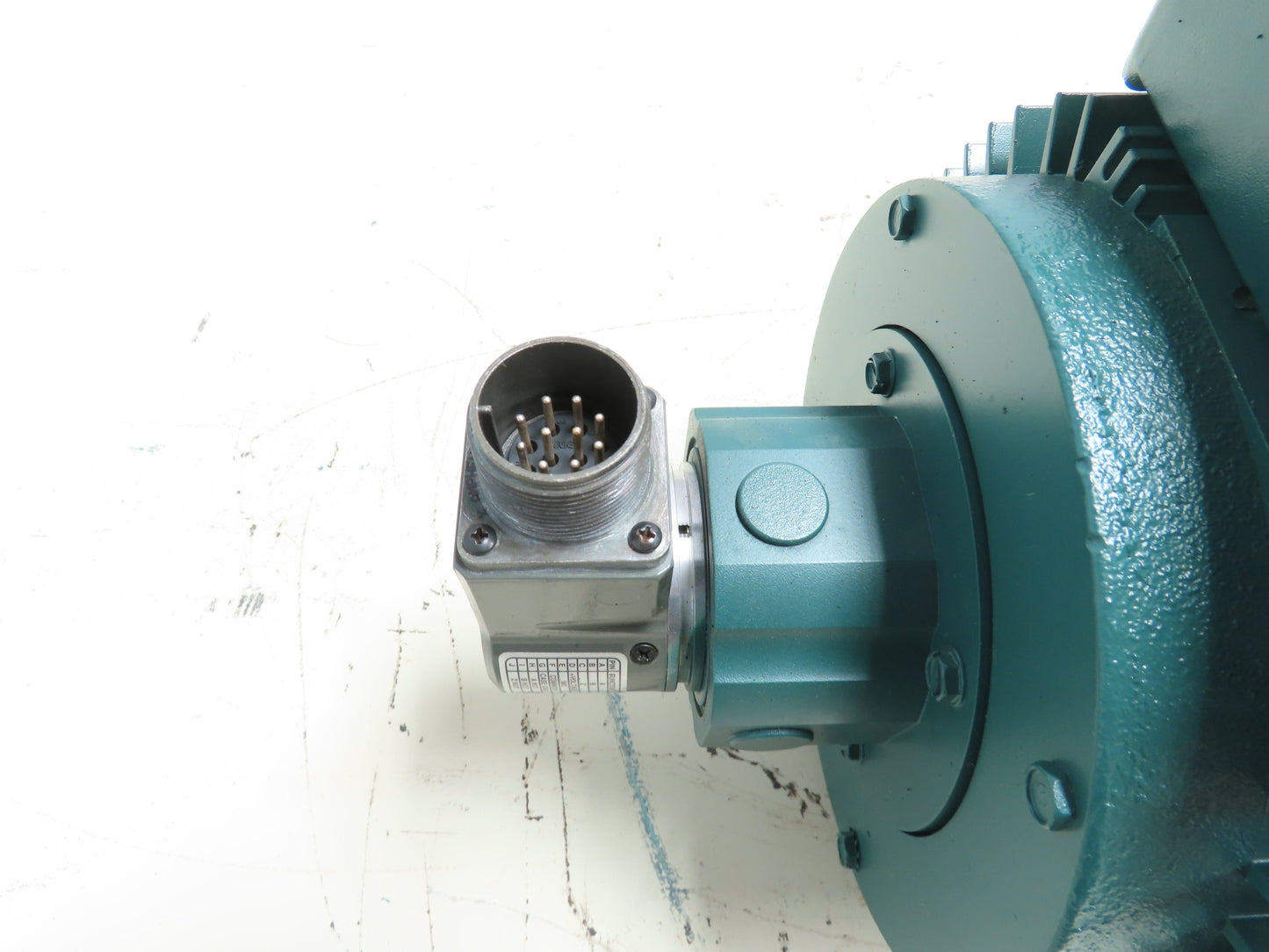 Reliance P14A5803P Inverter Duty Motor 1Hp 3Ph 460V 143TC w/Encoder 607980-71F