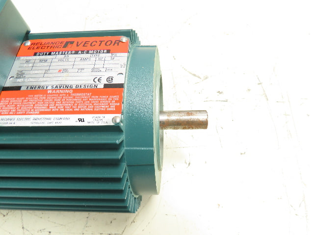 Reliance P14A5803P Inverter Duty Motor 1Hp 3Ph 460V 143TC w/Encoder 607980-71F