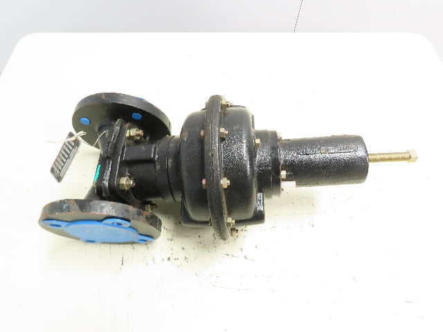 Crane Saunders 065-3304-A-553-HT 2.5"Pneumatic Actuator Valve Class 150 Fig 3304
