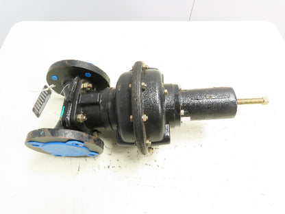 Crane Saunders 065-3304-A-553-HT 2.5"Pneumatic Actuator Valve Class 150 Fig 3304