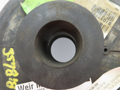 Weir B1017R55 Slurry Pump Cover Plate R55 Rubber Liner 1.5" ID x 8" x 11" OD