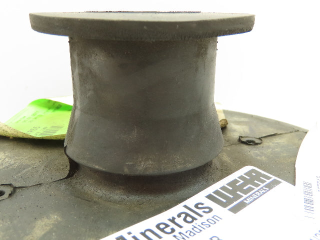 Weir B1017R55 Slurry Pump Cover Plate R55 Rubber Liner 1.5" ID x 8" x 11" OD