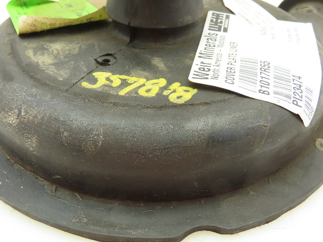 Weir B1017R55 Slurry Pump Cover Plate R55 Rubber Liner 1.5" ID x 8" x 11" OD