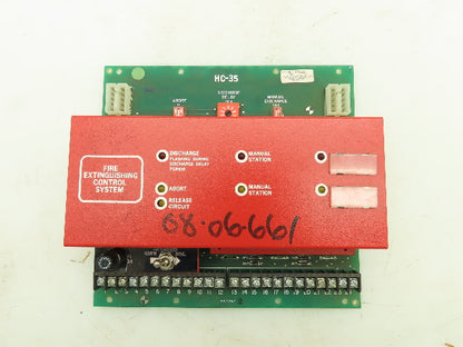 Cerberus Pyrotronics 580-185631 Fire Alarm HC-35 Fire Extinguishing Control Unit
