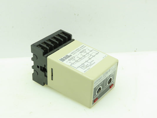Omron S3S-B10-002 Controller Unit Relay On Off Delay 120/240 Input