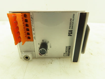 Moore PSA/0-100PSIG/ML2/117AC-P-RIB-TJ-FA1 Pressure Switching Alarm 0-100PSI