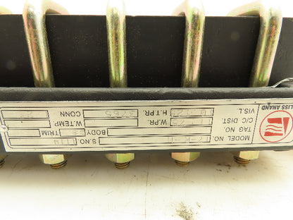 Bliss Anand 851-00391-000 Hydraulic Oil Glass Sight Gauge Reflex 1000PSI