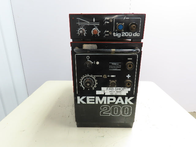Kemppi Kempak 200 Tig 200 DC Welder 230/460v 3ph