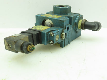 Mac 130B-111JD Solenoid Valve With 56C-13-112CA Manifold Block