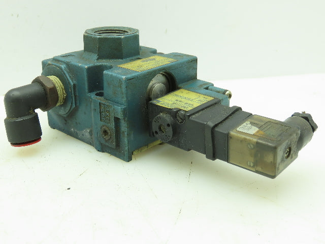 Mac 130B-111JD Solenoid Valve With 56C-13-112CA Manifold Block