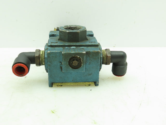 Mac 130B-111JD Solenoid Valve With 56C-13-112CA Manifold Block