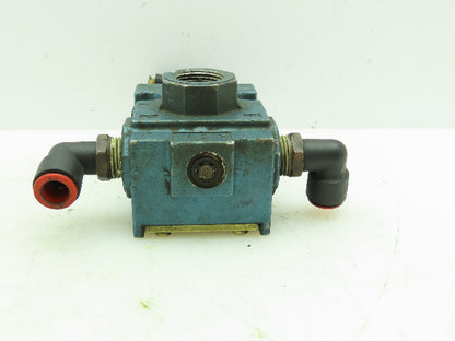 Mac 130B-111JD Solenoid Valve With 56C-13-112CA Manifold Block