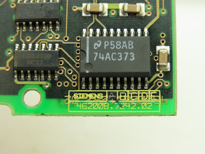 Siemens 462008.7242.02 Servo SimoDrive Daughter Board Circuit Board Card