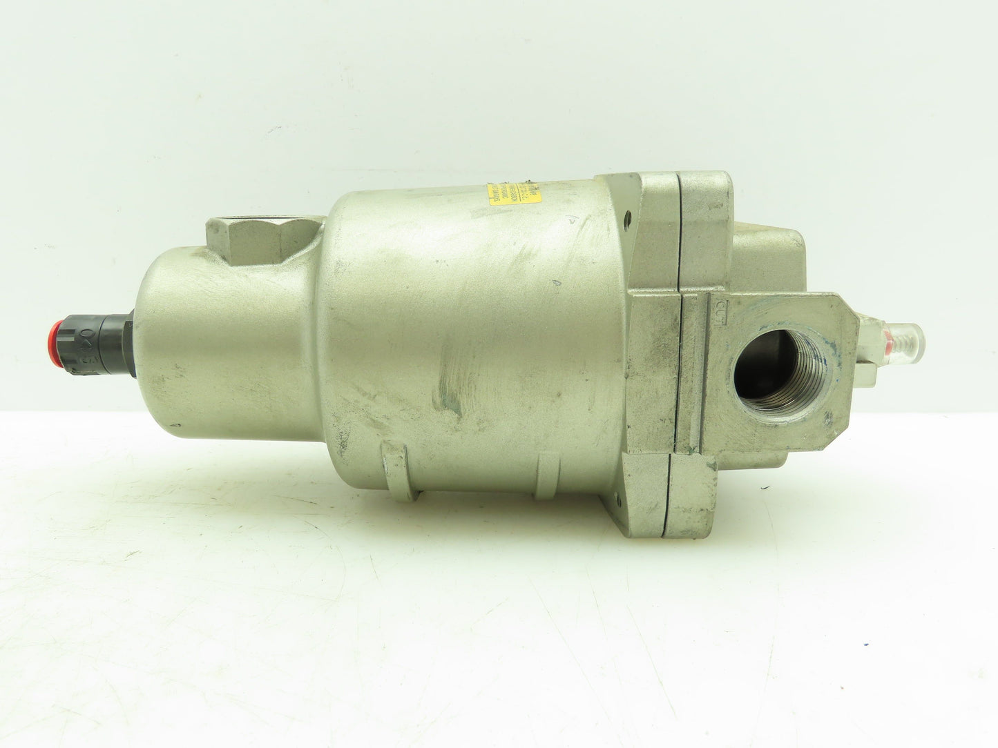 SMC AFF11C-N06D-T Main Air Line Pneumatic Filter 3/4" NPT w/Indicator + Drain