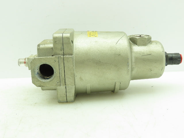 SMC AFF11C-N06D-T Main Air Line Pneumatic Filter 3/4" NPT w/Indicator + Drain