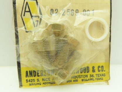 Anderson & Greenwood Co 02-2565-540 Hydraulic Manual Instrument Manifold 6000PSI