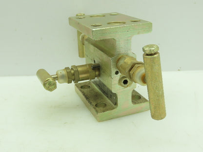 Anderson & Greenwood Co 02-2565-540 Hydraulic Manual Instrument Manifold 6000PSI