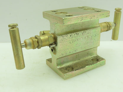 Anderson & Greenwood Co 02-2565-540 Hydraulic Manual Instrument Manifold 6000PSI