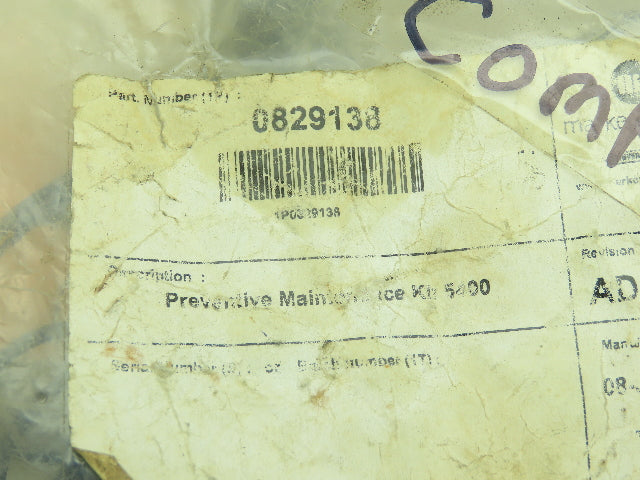 Markem 0829138 Preventive Maintenance Kit 5400 0829138 *INCOMPLETE*