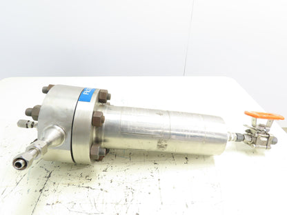 Pall Trinity 4HD4886-1118 Stainless Filter Housing 3000PSI 1/2" Ball Valve