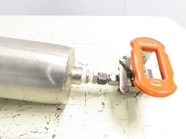 Pall Trinity 4HD4886-1118 Stainless Filter Housing 3000PSI 1/2" Ball Valve