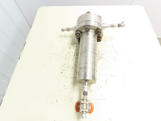Pall Trinity 4HD4886-1118 Stainless Filter Housing 3000PSI 1/2" Ball Valve