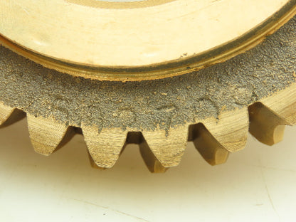 502-708 Brass Worm Gear Wheel 31 Teeth 2-11/16"Keyed Bore 1"Width