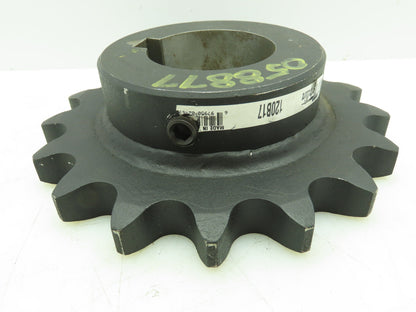 Martin 120B17 #120 Roller Chain Sprocket 17 Teeth 1.5" Pitch 3" Keyed Bore