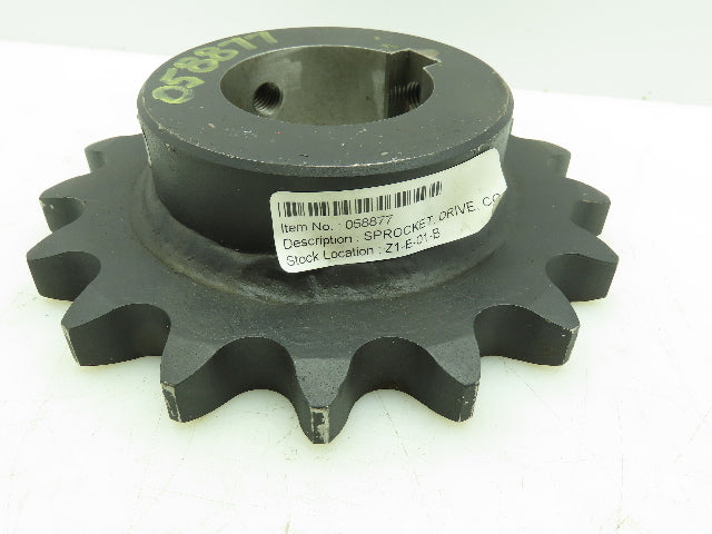 Martin 120B17 #120 Roller Chain Sprocket 17 Teeth 1.5" Pitch 3" Keyed Bore