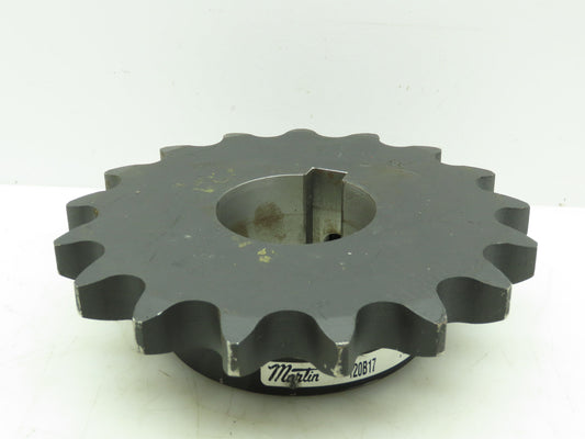Martin 120B17 #120 Roller Chain Sprocket 17 Teeth 1.5" Pitch 3" Keyed Bore