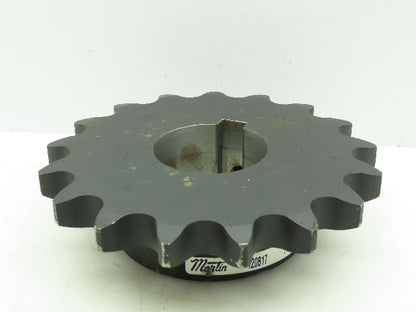 Martin 120B17 #120 Roller Chain Sprocket 17 Teeth 1.5" Pitch 3" Keyed Bore