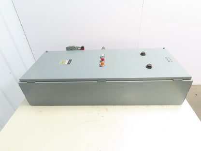 Square D CEG4 8810 Sz 3 Reversing Motor Starter Combo 100A Disconnect 230/480V