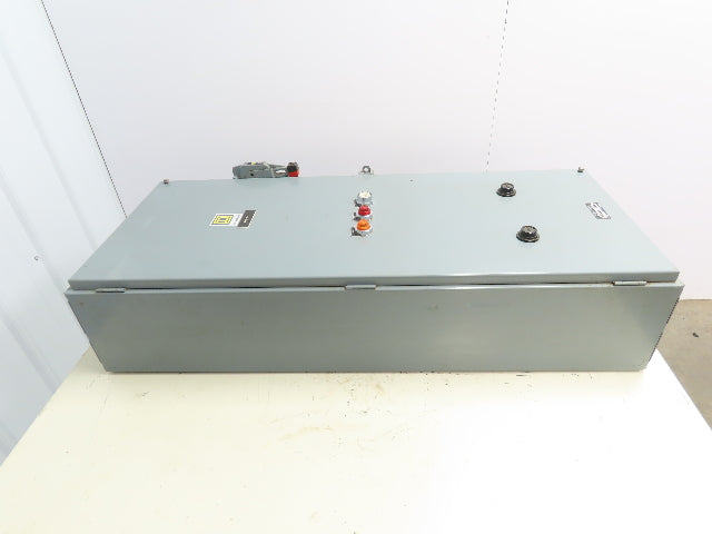 Square D CEG4 8810 Sz 3 Reversing Motor Starter Combo 100A Disconnect 230/480V